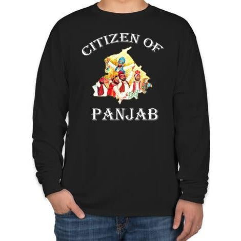 Citizen Of Punjab- Full Sleeve T-shirt